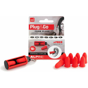 Alpine Plug&Go Chrániče sluchu Červená