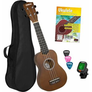 Cascha HH 3956 GB Sopránové ukulele Hnědá