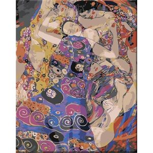 Zuty Malování podle čísel Panna (Gustav Klimt)