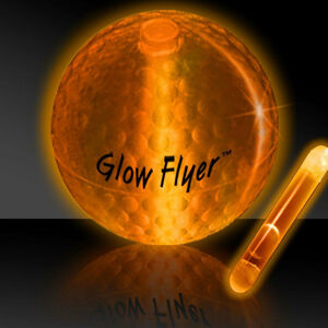 Masters Golf Glow Flyer - Golf Ball Orange