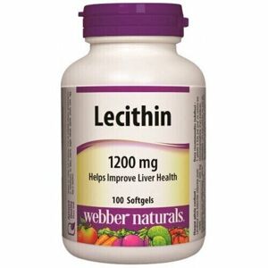 Webber Naturals Lecithin 100 tabs