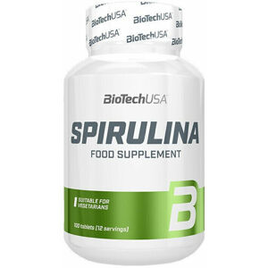 BioTechUSA Spirulina 100 tabs Tablety