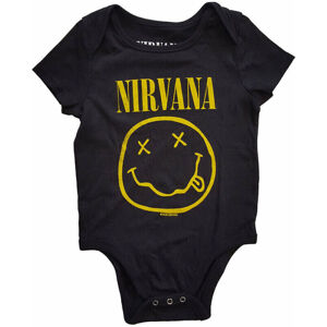 Nirvana Tričko Smiley Černá 1.5 roku