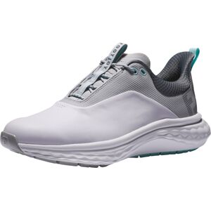 Footjoy Quantum Mens Golf Shoes White/White/Grey 44