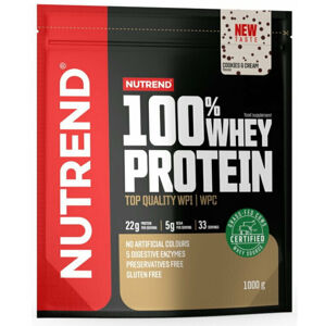 NUTREND 100% Whey Protein Sušenky 1000 g