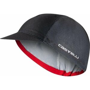 Castelli Rosso Corsa 2 Cap Black UNI Kšiltovka