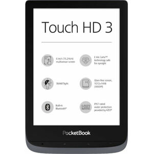 PocketBook 632 Touch HD 3 16GB Metallic Grey
