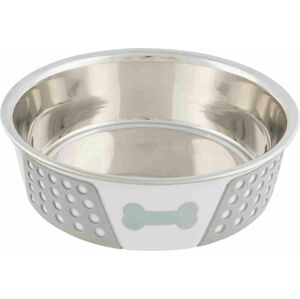 Trixie Stainless Steel Bowl with Silicone Miska pro psy 1,4 L
