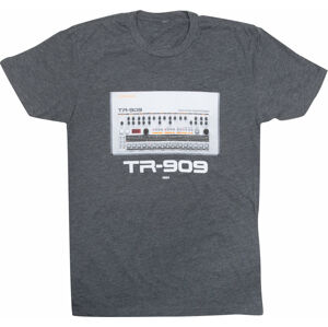 Roland Tričko TR-909 Unisex Charcoal M