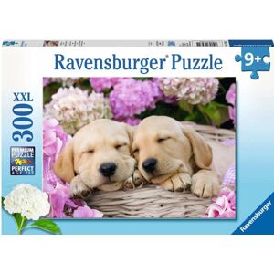 Ravensburger Puzzle Sladcí Psi V Košíku 300 dílků