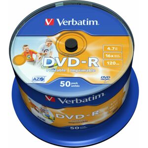 Verbatim DVD-R AZO 4,7GB 16x 50pcs 43533 DVD