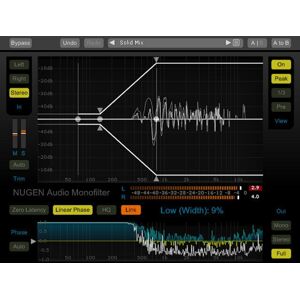 Nugen Audio Monofilter > Monofilter V4 UPG (Digitální produkt)