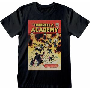 The Umbrella Academy Tričko Comic Cover Černá 2XL