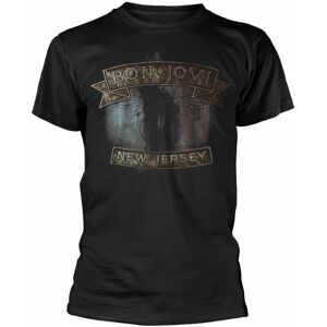 Bon Jovi Tričko New Jersey Černá L
