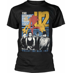 U2 Tričko Bullet The Blue Sky Černá L