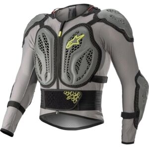 Alpinestars Chránič těla Bionic Action V2 Protection Jacket Gray/Black/Yellow Fluo L