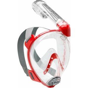 Cressi Duke Dry Full Face Mask Clear/Red S/M