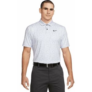 Nike Dri-Fit Tour Mens Camo Golf Polo Football Grey/Black M