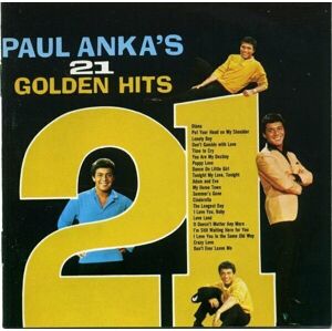 Paul Anka 21 Golden Hits Hudební CD