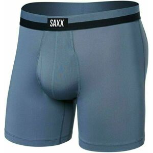 SAXX Sport Mesh Boxer Brief Stone Blue 2XL Fitness spodní prádlo