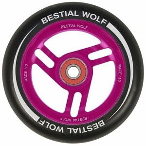 Bestial Wolf Rueda Race Kolečka na koloběžku Černá-Růžová