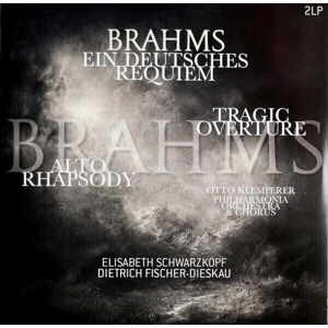 Johannes Brahms Brahms Ein Deutsches Requiem / Alto Rhapsody / Tragic Overture (2 LP) Nové vydání