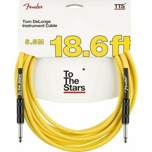 Fender Tom DeLonge 18.6' To The Stars Instrument Cable Žlutá 5,5 m Rovný - Rovný