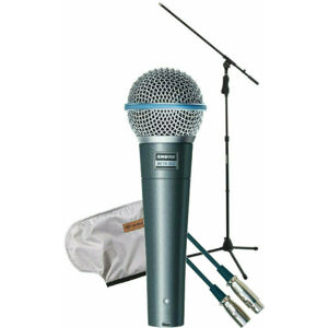 Shure BETA58A SET Vokální dynamický mikrofon