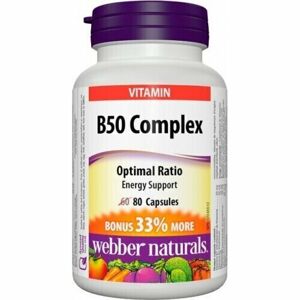 Webber Naturals B-Komplex Forte 60 + 20 tabs