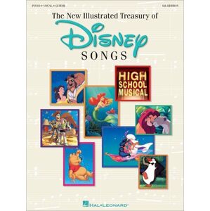 Disney New Illustrated Treasury Of Disney Songs Piano Noty