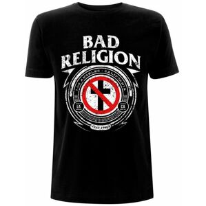 Bad Religion Tričko Badge Černá 2XL
