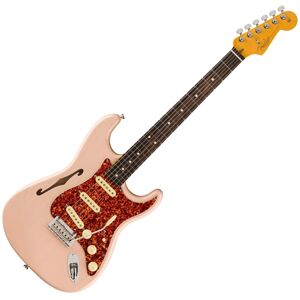 Fender FSR American Professional II Stratocaster Thinline RW Transparent Shell Pink