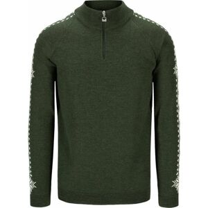 Dale of Norway Geilo Mens Sweater Dark Green/Off White XL Svetr