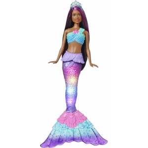 Mattel Barbie Blikající mořská panna Brunetka