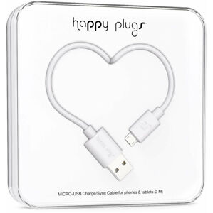 Happy Plugs Micro-USB Cable 2m White