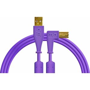 DJ Techtools Chroma Cable Fialová 1,5 m USB kabel