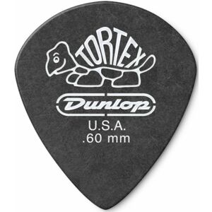 Dunlop 482R 0.60 Tortex Black Jazz Sharp
