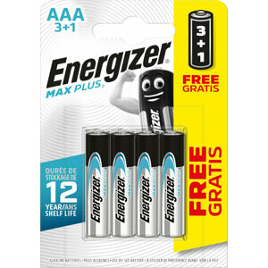 Energizer MAX Plus - AAA/4 3+1 AAA baterie