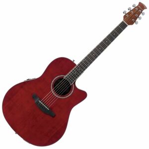 Ovation Applause AB24II Mid Cutaway Ruby Red