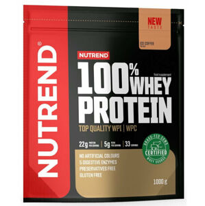 NUTREND 100% Whey Protein Ledová káva 1000 g