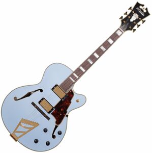 D'Angelico Deluxe DH Matte Powder Blue