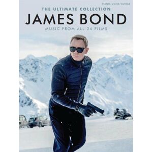 James Bond Music From all 24 Films Piano Noty
