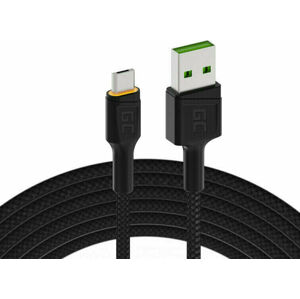 Green Cell KABGC11 USB-A - microUSB 200cm Oranžová 200 cm USB kabel