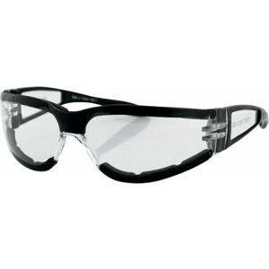 Bobster Shield II Adventure Gloss Black/Clear Moto brýle