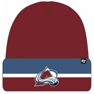 Colorado Avalanche Split Cuff Knit Cardinal Hokejová čepice