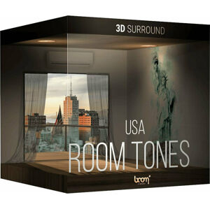 BOOM Library Room Tones USA 3D Surround (Digitální produkt)