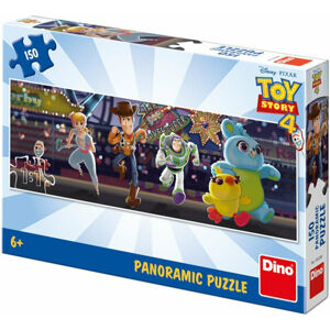 Dino Panoramatické puzzle Toy Story 4 Útěk 150 dílků