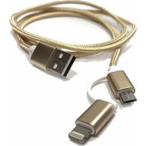 Crono ( AVT ) CRUSB/ML Zlatá 1 m USB kabel