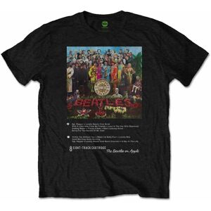 The Beatles Tričko Sgt Pepper 8 Track Černá XL