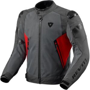 Rev'it! Jacket Control Air H2O Grey/Red 2XL Textilní bunda